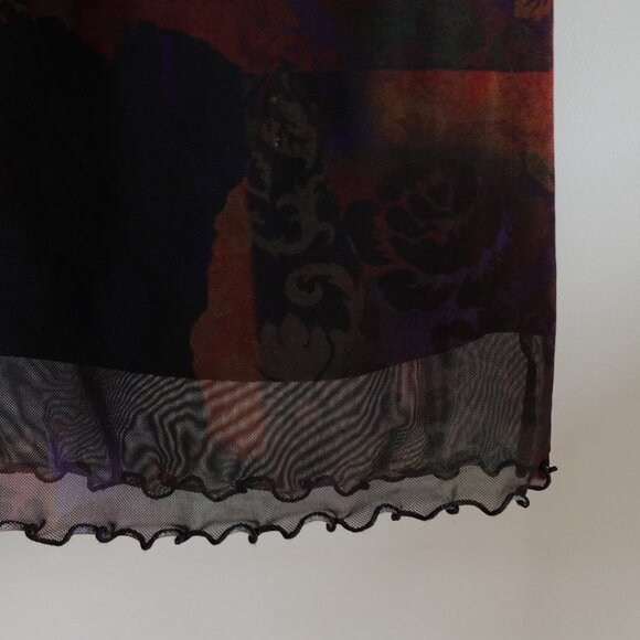 Urban Outfitters UO Camilla Mesh Maxi Skirt Size XS Excellent condition - Picture 9 of 11